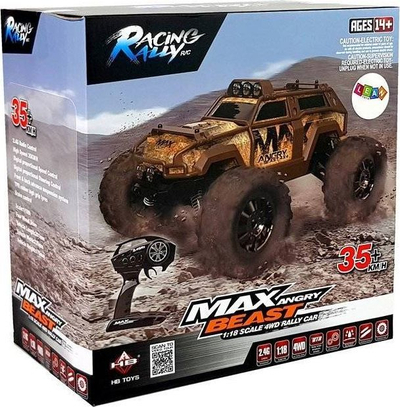 Makina me telekomandë Lean Sport Rally Car, 1:18, 2.4G, blu