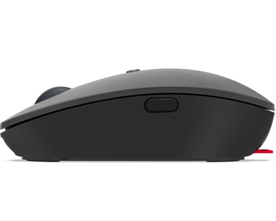 Maus Lenovo Go Multi-Device, Wireless dhe Bluetooth, 2400 DPI, i hirtë