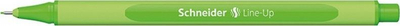 Fineliner Schneider Line-Up, 0.4 mm, neon jeshil