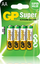Bateri alkaline GP Super AA, 1.5V, pako me 4 copa