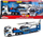 Lodër kamion policie Majorette Volvo GS Set, 35 cm, me helikopter, shumëngjyrësh