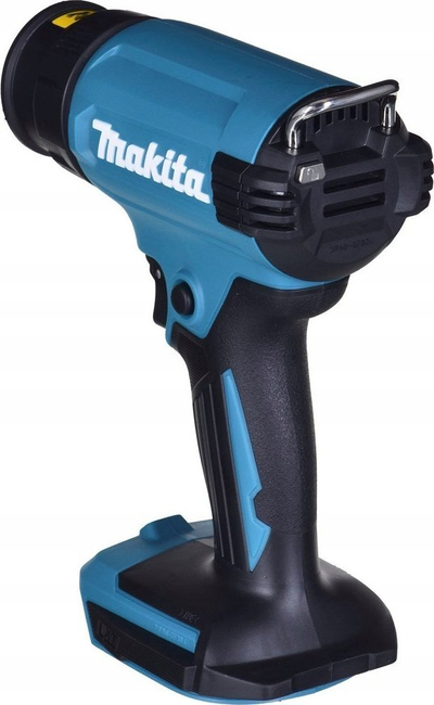 Pistoletë termike Makita DHG180ZJ, 18V, pa kabllo, blu e zezë