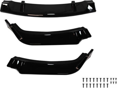 Splitter për parakolp BMW Seria 3 E90, ABS, gloss i zi