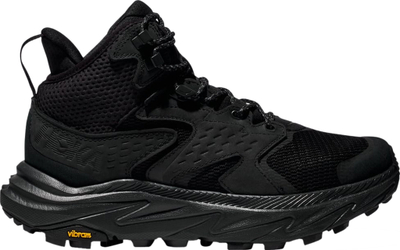 Këpucë hiking për gra HOKA Anacapa 2 Mid GORE-TEX, Vibram Megagrip, numër 6.5, të zeza