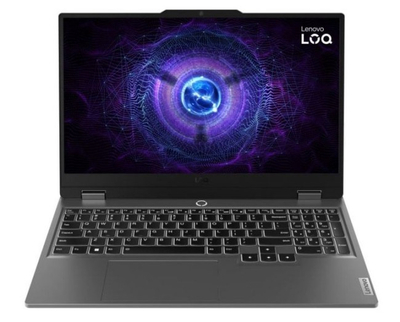 Laptop gaming Lenovo LOQ 15, Core i5-12450HX, 15.6" 144Hz, 16GB RAM, RTX 3050, gri