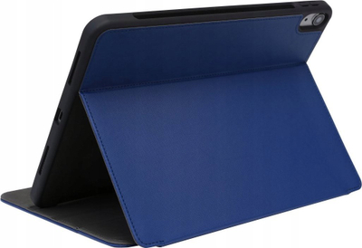 Këllëf për tablet Pomologic BookFolio për iPad Air 10.9" 4 5G, funksion qëndrimi, mbajtës për Apple Pencil, blu navy
