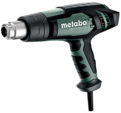 Pistoletë ajri të nxehtë Metabo HGE 23-650 LCD, 80-650°C, 2300W, jeshile