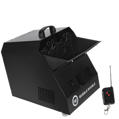 Makinë flluskash Light4Me Bubble Double, 300W, telekomandë wireless, e zezë