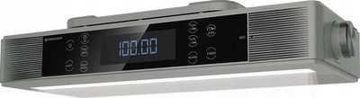 Radio kuzhine FM me Bluetooth e LED, nën dollap, e bardhë