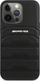 Kapak telefoni AMG Debossed Lines për iPhone 13 Pro Max, 6.7\", lëkurë, i zi