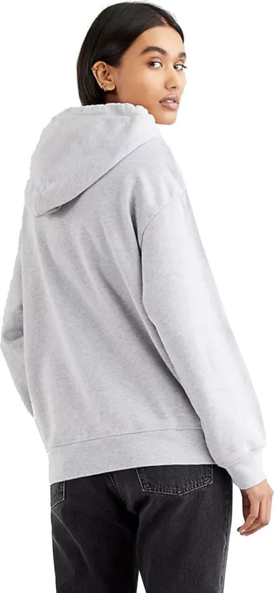 Bluzë me kapuç Levi's Graphic Standard W 184870020, pambuk, për goca, gri