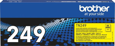 Toner Brother TN-249Y, i verdhë, 4000 faqe