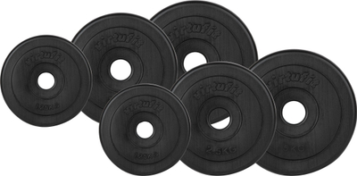 Set shtangash VirtuFit Vinyl Aerobics Pump, 20 kg, për stërvitje force, shumëngjyrësh