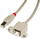 Kabllo zgjatëse USB-B Lindy, 0.5m, mashkull në femër panel-mount, gri