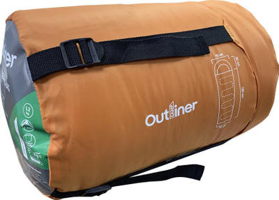 Thes gjumi Sourcing Mummy Sleeping Bag B, formë mummy, për kamping