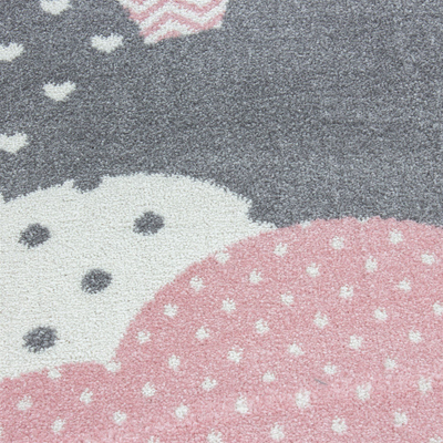 Tapet loje Carpet Clouds Pink, 160x230 cm, shumëngjyrësh