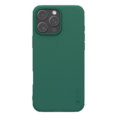 Këllëf telefoni Nillkin Super Frosted Pro, për iPhone 16 Pro Max, jeshile e errët