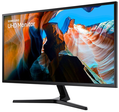 Monitor LED Samsung 32UJ59 - 32" (81cm), 4K UHD, i kaltër i mbylltë / hirtë