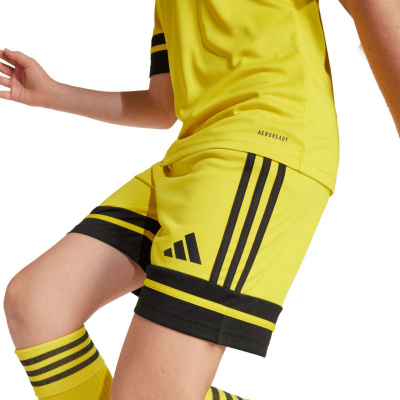 Кратки панталони за фудбал за деца adidas Squadra 25 Jr JJ2421, Aeroready, рециклиран полиестер, сини