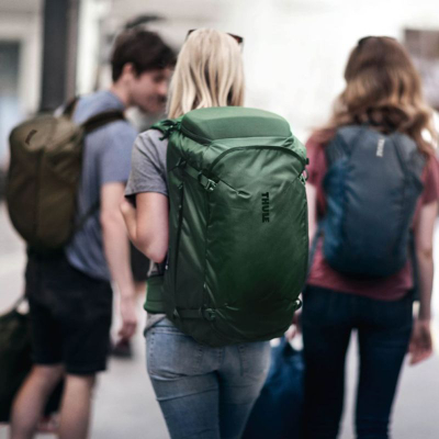 Çantë shpine udhëtimi Thule Landmark 60L, me daypack 20L, për goca, blu e errët