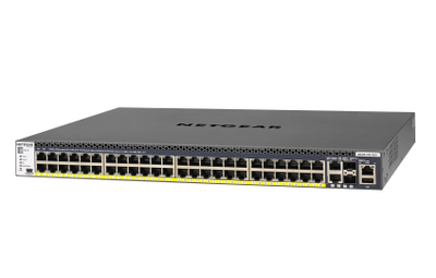 Switch NETGEAR GSM4352PA, 48x Gigabit, PoE, 1U, i zi