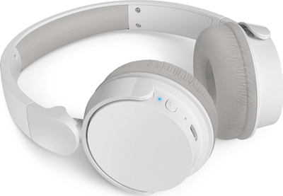 Kufje on ear Philips TAH3209, wireless Bluetooth, izolim zhurme, të bardha