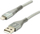Kabllo USB Logo USB A në Lightning, 1 m, e bardhë