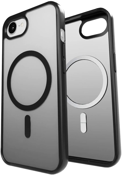 Mbrojtëse telefoni Puro për iPhone 16e, kompatibile MagSafe, e zezë