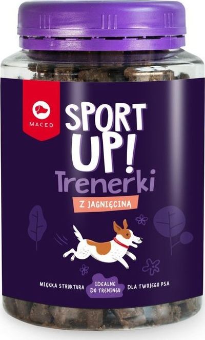 Shpërblime trajnimi për qen MacEd Sport Up, me qengj, 300 g