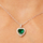 Varëse për qafore për femra Brosway Fancy Life Green FLG144, e argjendtë