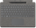 Tastierë Microsoft Surface Type Cover Alcantara, me hapësirë për pen, e zezë