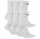 Çorape Nike Everyday Plus Cush SX6897, set me 6 palë, të gjata, të bardha