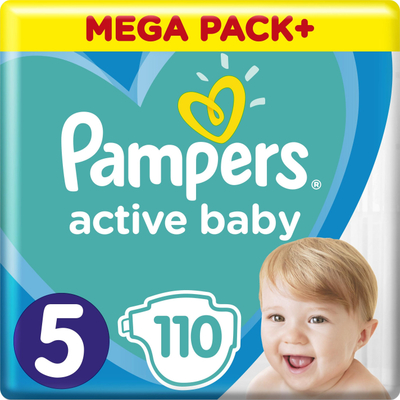 Pelena Pampers Active Baby, nr. 5, 110 copë, 11-16 kg