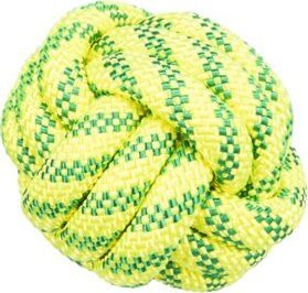 Top uji për qen Trixie Aqua Toy Ball, poliester, 7 cm, verdhë jeshile