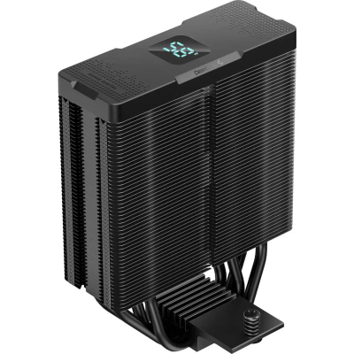Ftohës CPU Deepcool AG400 Digital Plus, me ajër, ekran digjital, ARGB, i zi