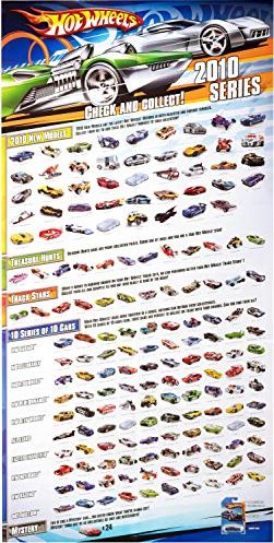 Set lodrash Hot Wheels Classic 50-Car Collection, 50 vetura 1:64, shumëngjyrëshe