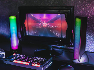 Kaltoparlantë Tracer Sigma 2.0, Bluetooth, USB, RGB, të zinj