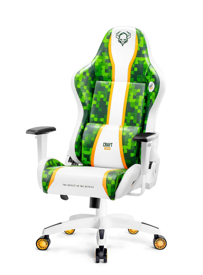 Karrige gaming Diablo Chairs X-One 2.0 Craft Edition, madhësi normale, lëkurë ekologjike, e zezë