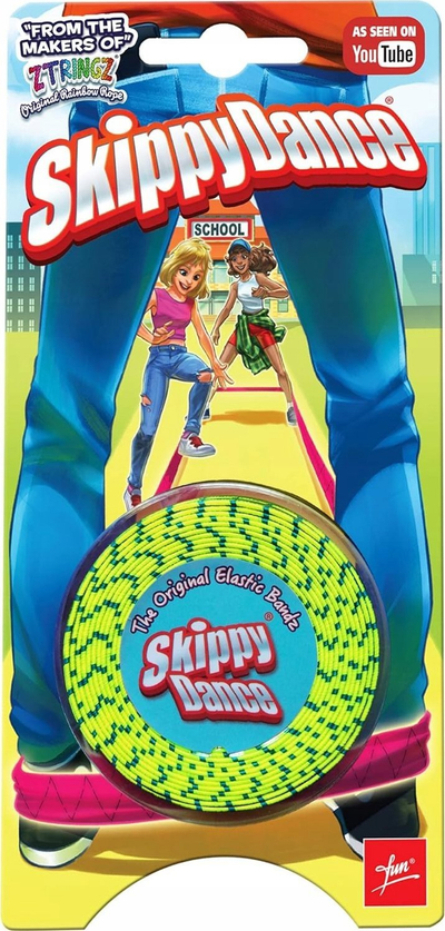 Lodër kërcimi Goliath Skippy Dance 32175.048, me shirit elastik, shumëngjyrëshe