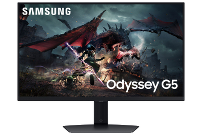 Monitor gaming Samsung Odyssey G5 LS27DG500EUXEN, 27\", QHD, i zi