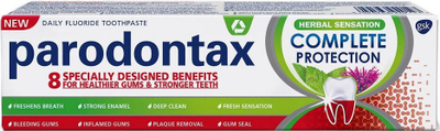 Паста за заби Parodontax Complete Protection Herbal, 75 ml, билна