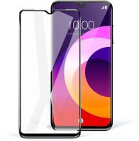 Qelq mbrojtës OEM 5D Full Glue për Samsung Galaxy A07, ceramic, kornizë e zezë