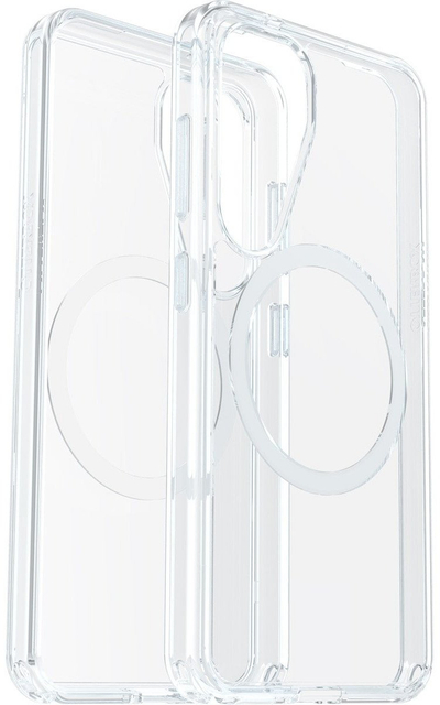 Заштитна маска за телефон OtterBox Symmetry Clear, Galaxy S25, со магнети, проѕирна