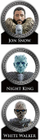 Set ndërtimi Mega Construx Game of Thrones White Walker Battle, figura koleksionare, për moshat 16+, shumëngjyrësh