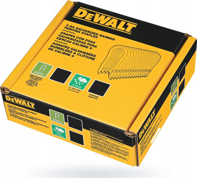 Kapëse Dewalt 9GA DCFS950, 40mm, set 960 copë, të galvanizuara