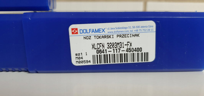 Teh tornoje Dolfamex XLCFN 3203M31 FX, çelik profesional, i zi
