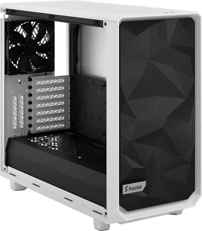 Kasë Fractal Design Meshify 2 TG Clear Tint, e bardhë, Midi Tower