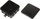Kuti hermetike Black E12, 85x85mm, IP55, e zezë