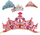 Креативен сет Djeco Do It Yourself Princess Crowns Mosaics, 4 круни, 5+
