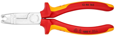 Pincë zhveshëse Knipex 160mm, e izolume, për kabllo